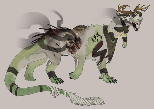 Mossoteric Monster Reference